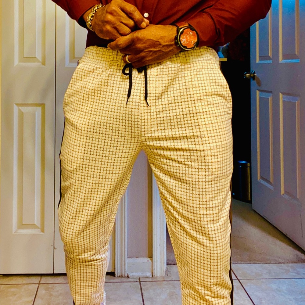 Check Mens Joggers.